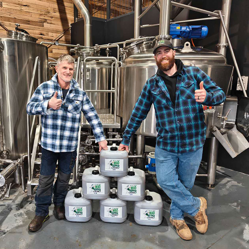 Пивоварня 1000л MadHopper Brewing монтаж в США